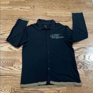 Long sleeve Ax Armani exchange size L good condit